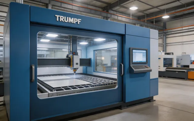 TruLaser 3030 fiber laser sheet cutting machine
