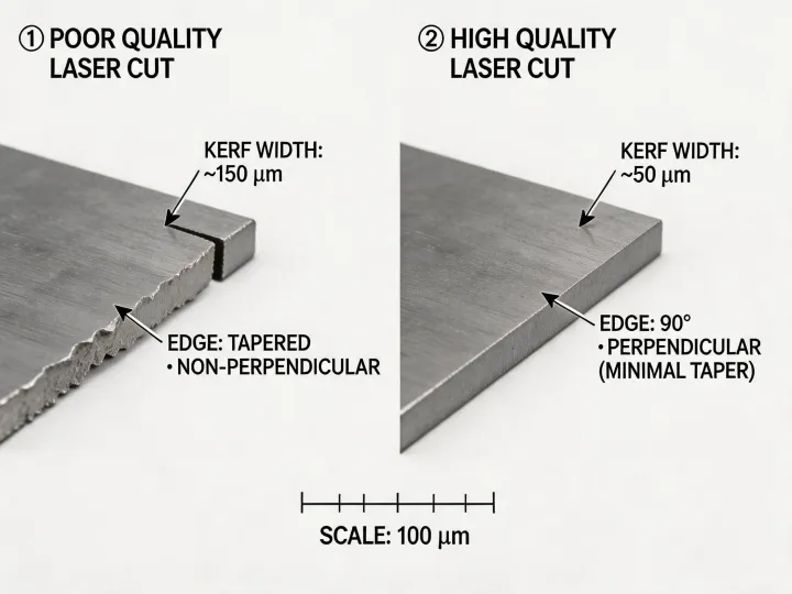 BrightLine Fiber cutting quality comparison